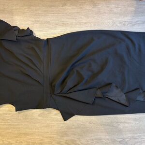 AISIZE Women's Pinup Vintage Ruffle Sleeves Cocktail Party Pencil Dress